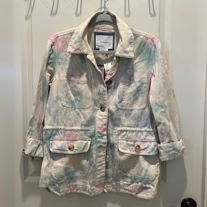Anthropologie Pastel Utility Jacket